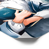 Walk By Faith - Christian Wall Art for Women ポスター (角)