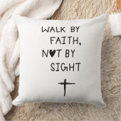 Walk by faith not by sight クッション (ブランケット)