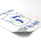 Walk by Faith, Not by Sight – Cowboy Boots ポスター (角)