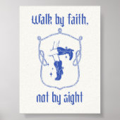 Walk by Faith, Not by Sight – Cowboy Boots ポスター (正面)