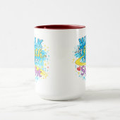 Walk by Faith Not by Sight Inspirational Mug マグカップ (中央)
