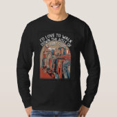 Walk Down the Aisle of a Thrift Store Funny Thrift Tシャツ (正面)