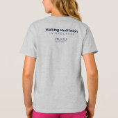 Walk For The World T-Shirt - Girls Light Gray Tシャツ (裏面)