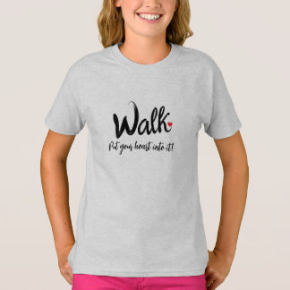 Walk for you health tシャツ