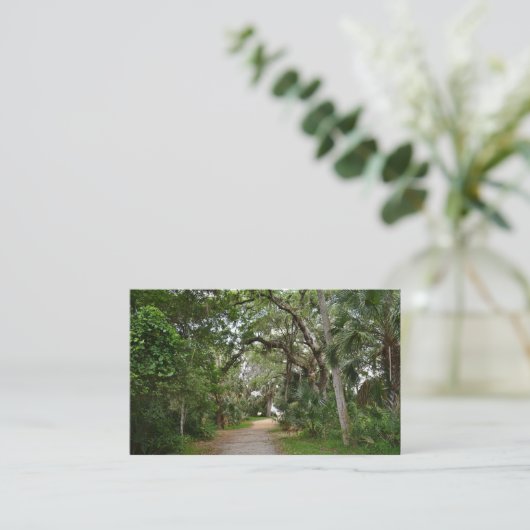 Walk in the Woods Retierment Business Cards 名刺 (スタンド正面)