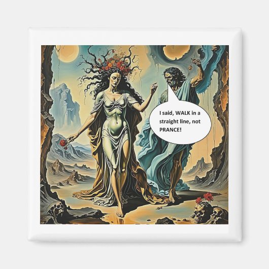 Walk not Prance マグネット (正面)