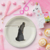 Walk of Death (by Magnus Enckell) ペーパープレート (パーティー)