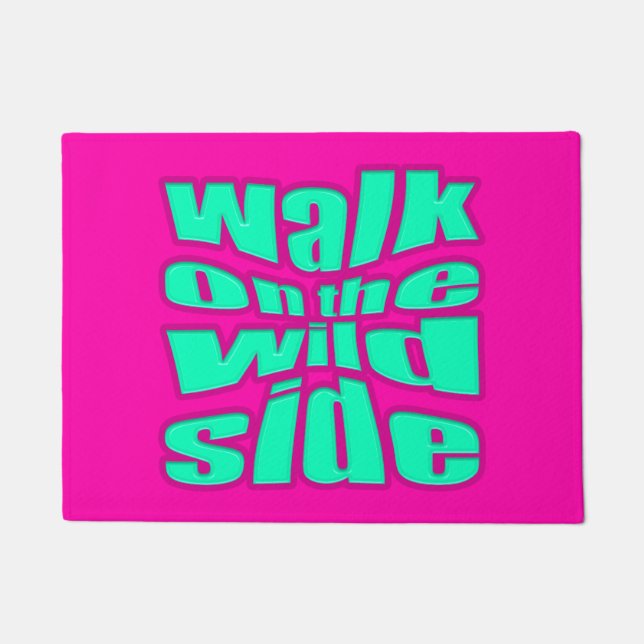walk on the wild side ドアマット (正面)