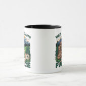Walk the Earth With Purpose Coffee Mug マグカップ (中央)