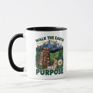 Walk the Earth With Purpose Coffee Mug マグカップ