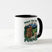 Walk the Earth With Purpose Coffee Mug マグカップ (正面右)