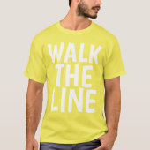 WALK THE LINE, Black T-shirts & Sweatshirts Tシャツ (正面)