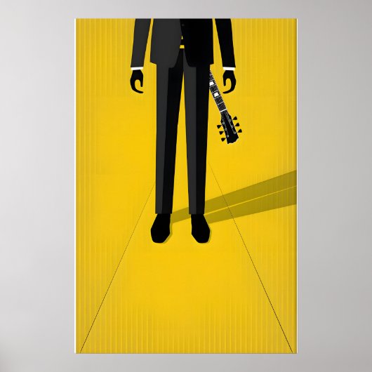 Walk the Line Inspired Original Design -Print Only ポスター (正面)