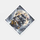 Walk The Plank Pirate Theme Birthday スタンダードランチョンナプキン (角)