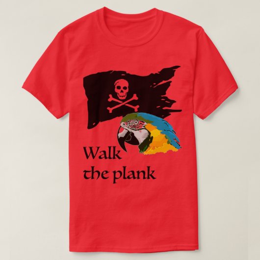 Walk the plank tシャツ (デザイン正面)