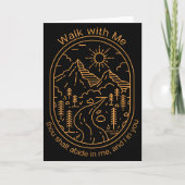Walk With Me 2026 Lds Youth Theme Camp  カード (正面)