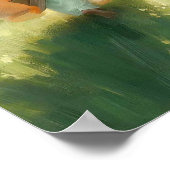 Walk With Me Jesus _ Christian Wall Art _ Jesus Wa ポスター (角)