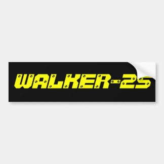 WALKER-25バンパーステッカー バンパーステッカー