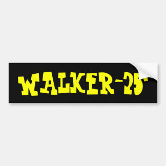 WALKER-25バンパーステッカー バンパーステッカー
