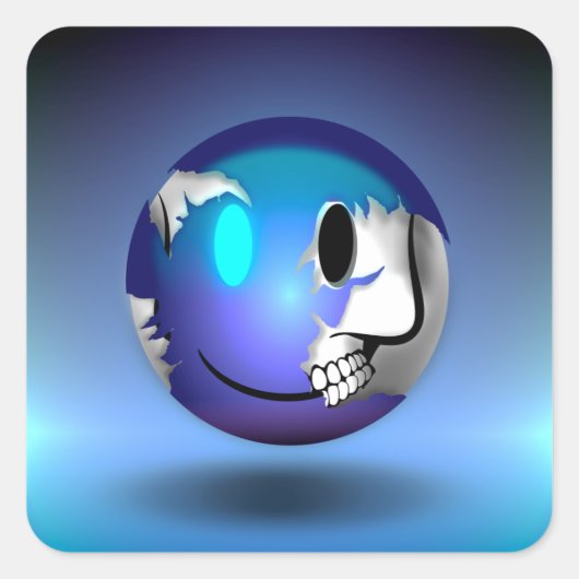 Walkermoji スクエアシール (正面)