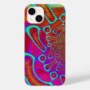 Walkin On Sun サイケデリック Shine 3D Case-Mate iPhone 14ケース