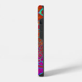 Walkin On Sun サイケデリック Shine 3D iPhoneケース (左側面)