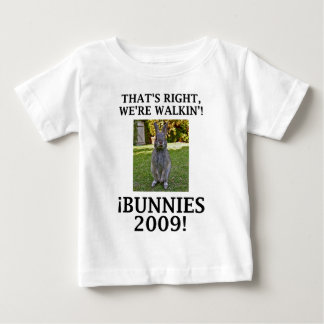 WalkinBunnies09 ベビーTシャツ