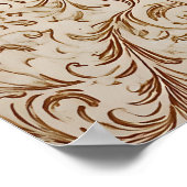 Walking Caracal Poster Print  Neutral Wildlife ポスター (角)