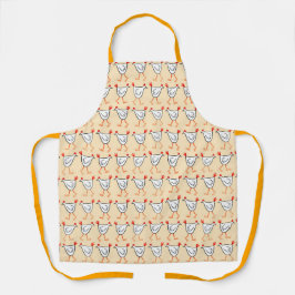 Walking Chickens Apron エプロン