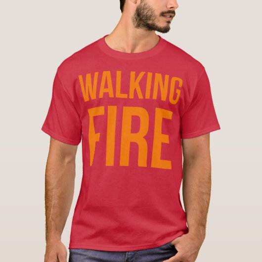Walking Fire Tシャツ (正面)