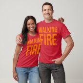 Walking Fire Tシャツ (ユニセックス)