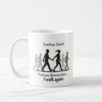 Walking Graphic Thank You Physical Therapist Gift コーヒーマグカップ