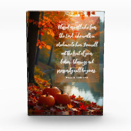 Walking in Grace: Autumn Family Scripture フォトブロック
