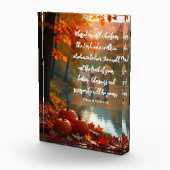 Walking in Grace: Autumn Family Scripture フォトブロック (右)