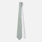 Walking Kinesin Motor Protein Neck Tie ネクタイ (正面)