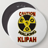 Walking Klipah 缶バッジ (正面&裏面)