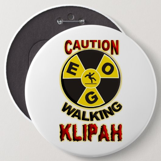 Walking Klipah 缶バッジ (正面&裏面)