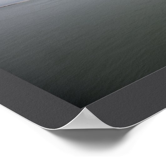 Walking Path by Ocean Poster ポスター (角)