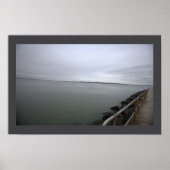 Walking Path by Ocean Poster ポスター (正面)