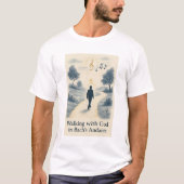 Walking with God Andante Bach Tシャツ (正面)