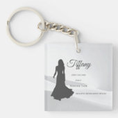 Walking With Grace Acrylic Keychain キーホルダー (正面)