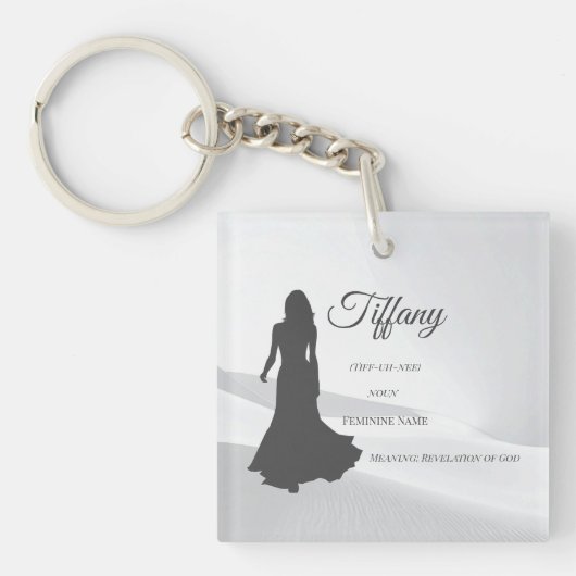 Walking With Grace Acrylic Keychain キーホルダー (正面)