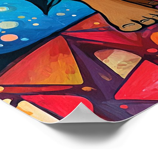 Walking with Jesus ポスター (角)