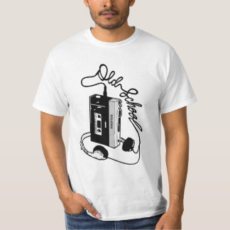 Walkman old school tシャツ