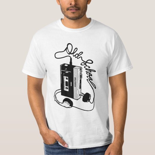 Walkman old school tシャツ (正面)