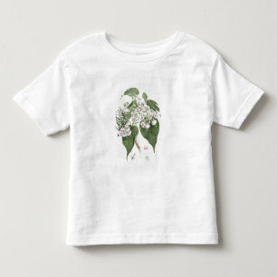 Walkuffa No.5 Dombeyaのtorrida (w/cグラファイトoに トドラーTシャツ