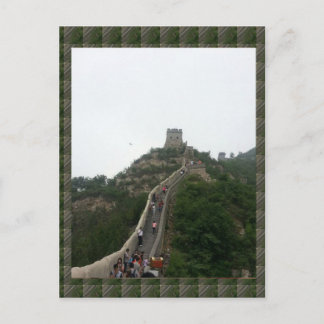 WALL -中国のテイクアザ歩く休暇 ポストカード