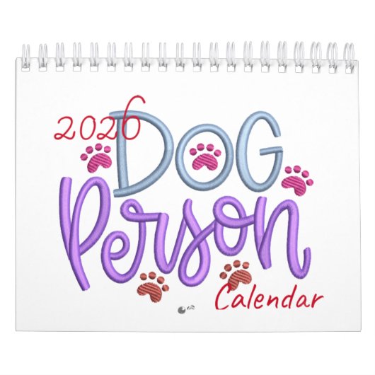 Wall 2026 Dog Calendar カレンダー (カバー)