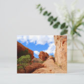 Wall Arch, Arches National Park, Utah，はがき ポストカード (スタンド正面)
