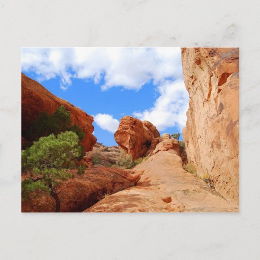 Wall Arch, Arches National Park, Utah，はがき ポストカード (正面)